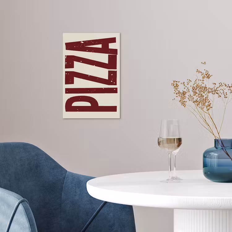 Poster – Pizza - Vintage - Decoratie - Japandi — 4