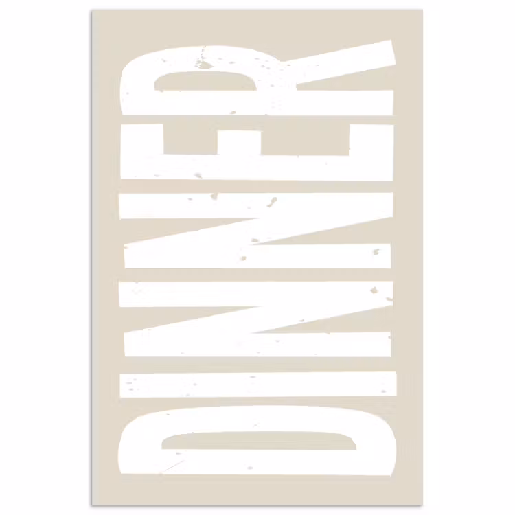 Poster – Vintage - Beige - Japandi - Wit — 1
