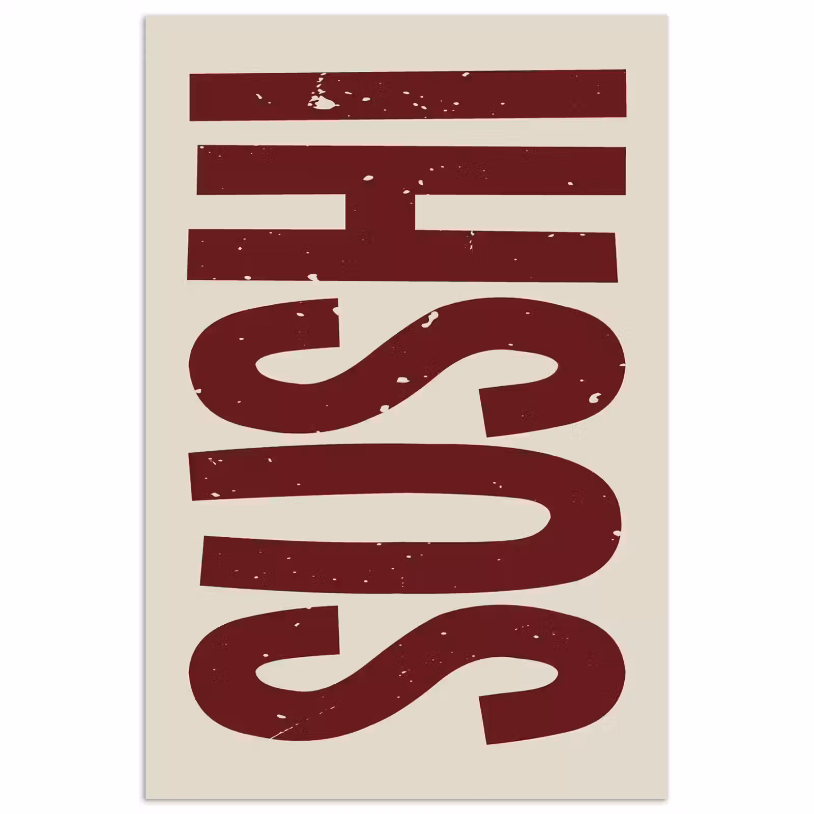 Poster – Sushi - Rood - Japandi - Decoratie — 1