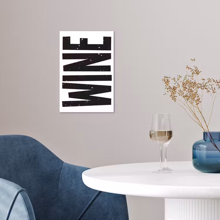 Poster – Vintage - Japandi - Wine - Decoratie — 4