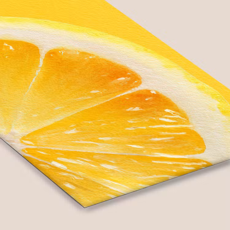 Poster met lijst - Citroen - Geel - Zonnig — 7