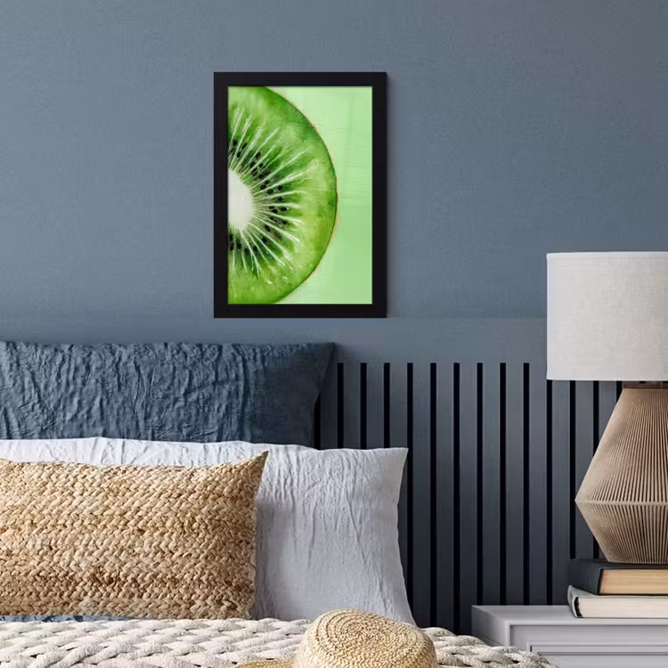 Poster met lijst - Kiwi - Groen - Fris — 3