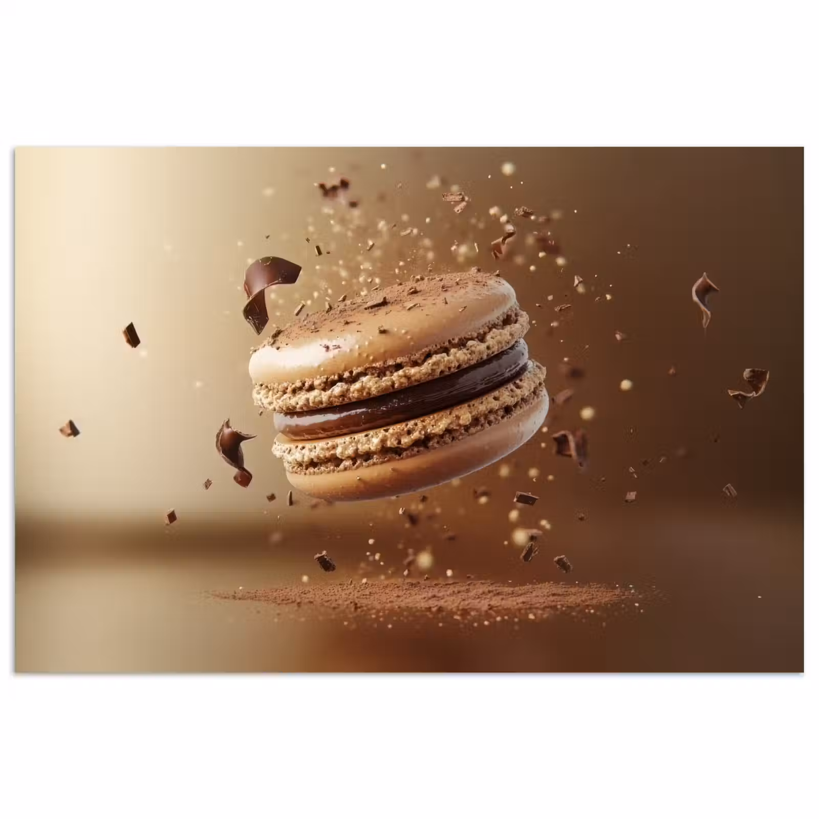 Poster – Chocolade - Macarons - Eten - Snoep — 1