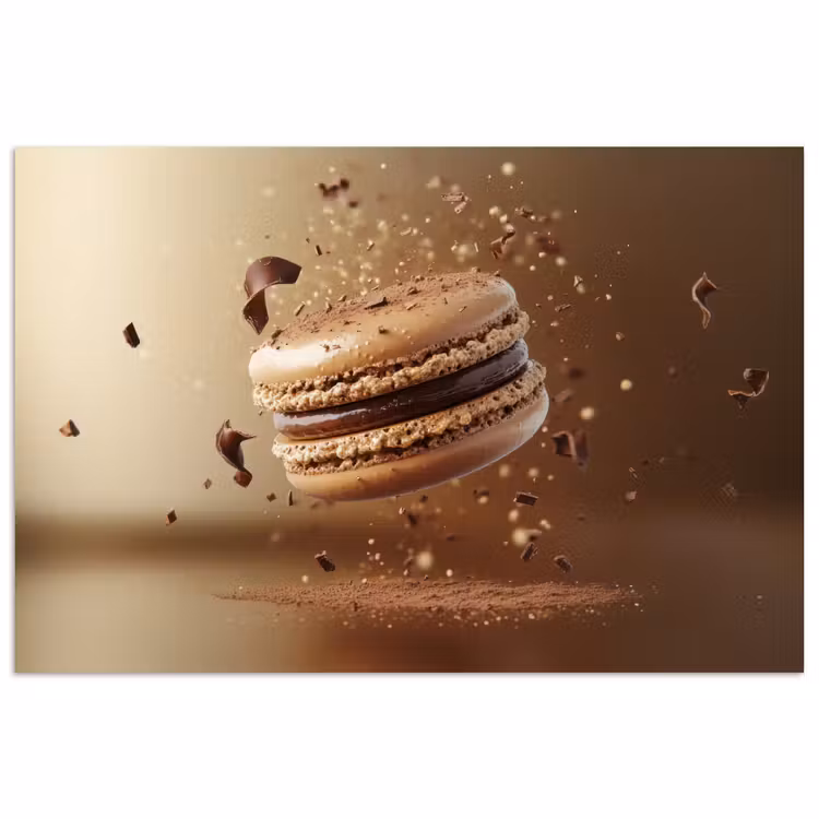 Poster – Chocolade - Macarons - Eten - Snoep — 1