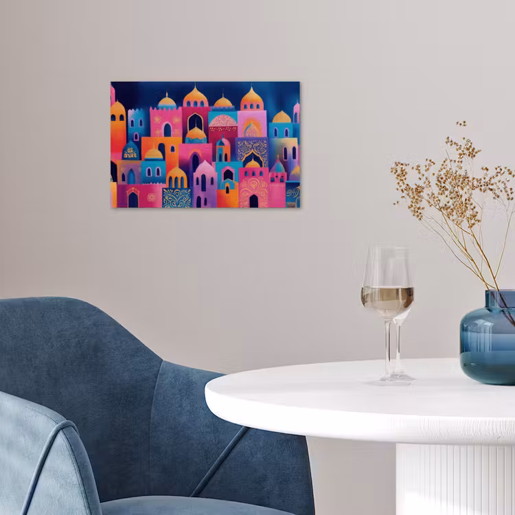 Poster – Kleurrijk - Avond - Islamitisch — 4