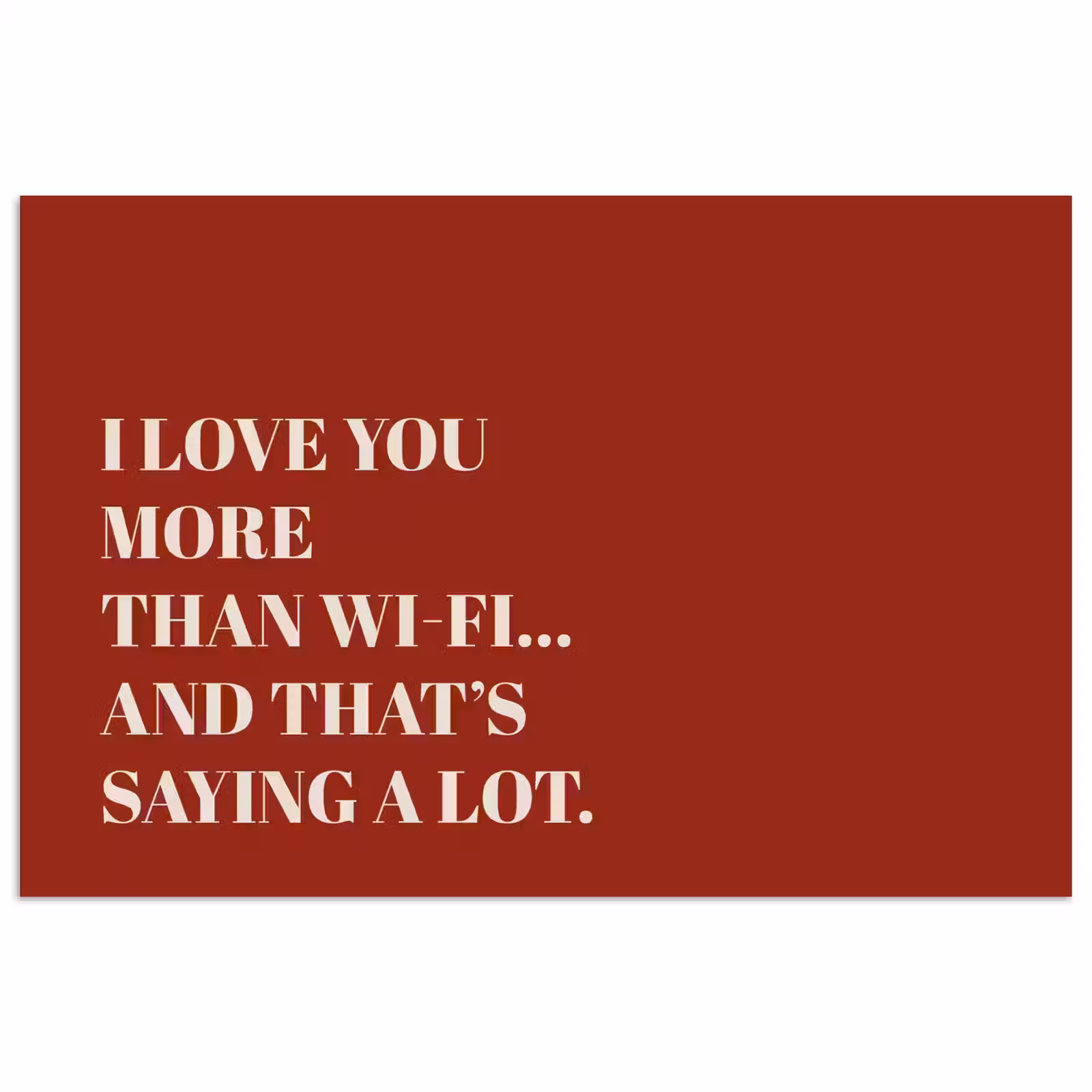 Poster – Rood - Quote - Liefde — 1