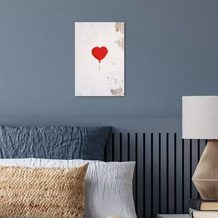 Poster – Ballon - Rood - Hart — 3