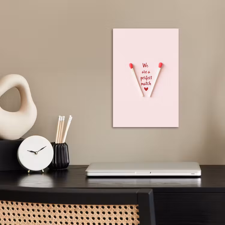 Poster – Perfect - Minimalistisch - Valentijn — 2