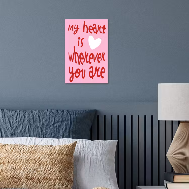 Poster - Valentijn - Hart - Liefde - Roze — 3
