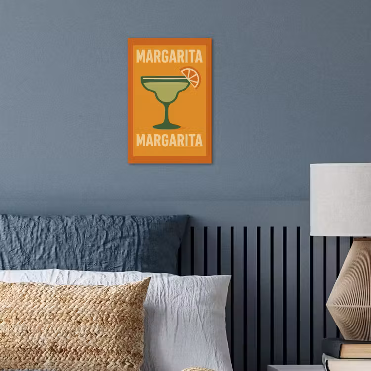 Poster – Illustratie - Margarita - Sinaasappelschijf - Oranje — 3