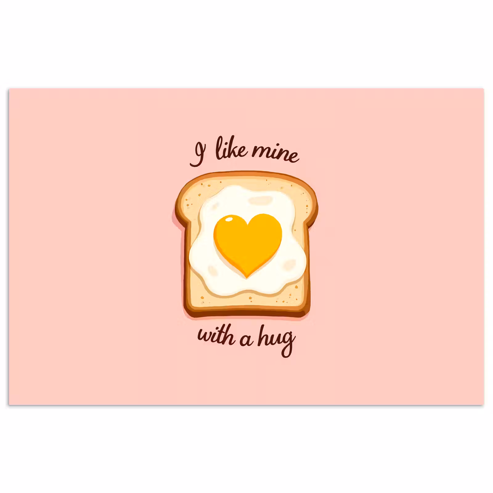 Poster – Brood - Illustratie - Quote - Roze — 1