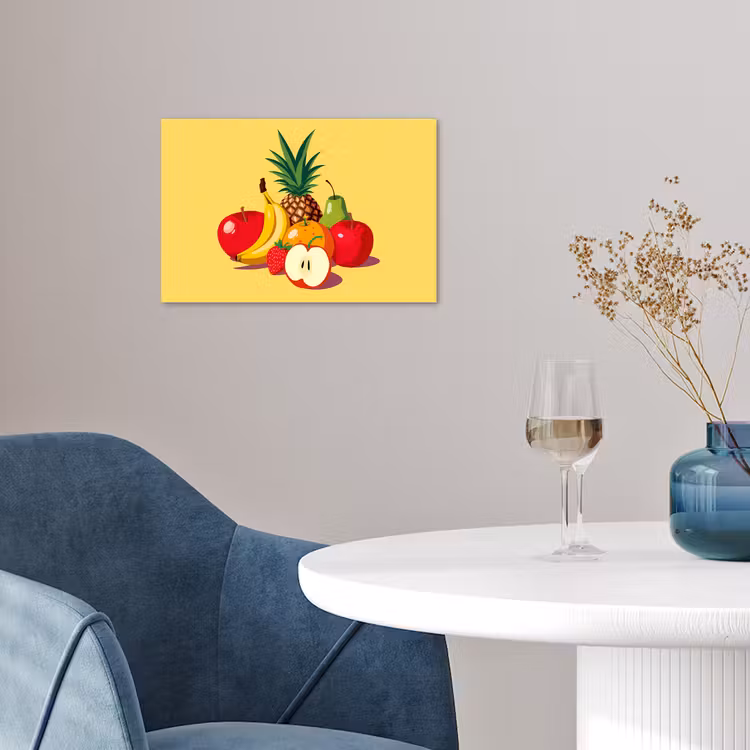 Poster – Fruit - Illustratie - Kleurrijk — 4