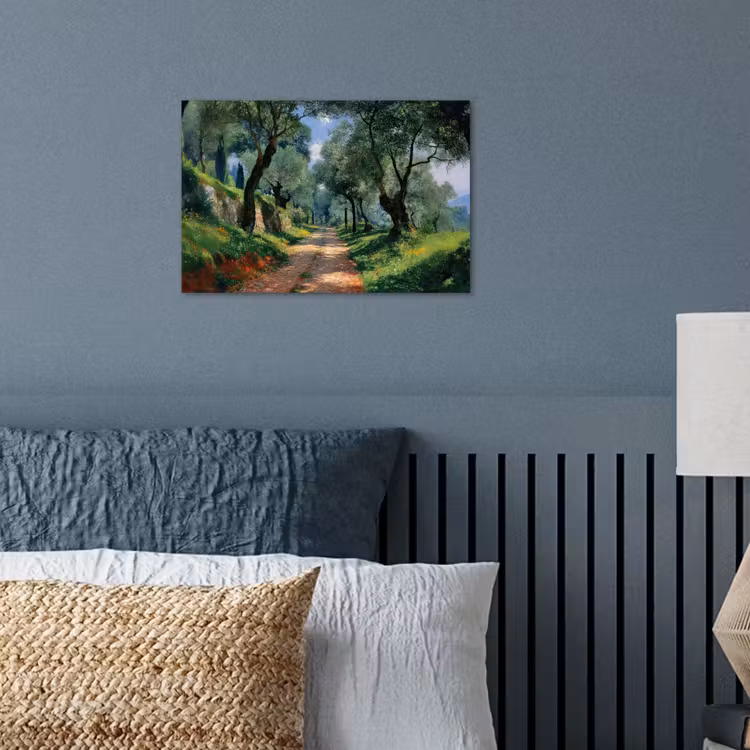 Poster – Pad - Bomen - Schaduw - — 3