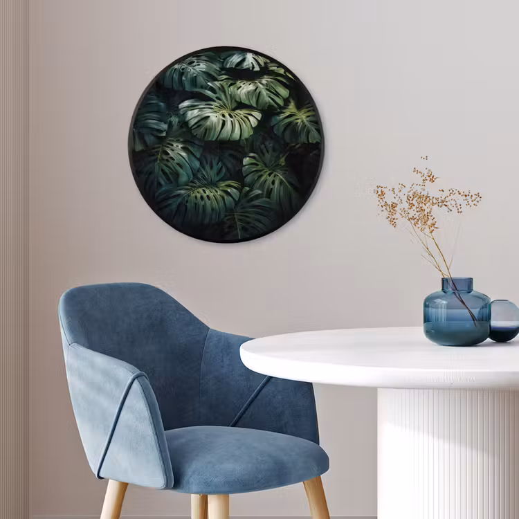 Ronde fotolijst - Plant - Monstera - Lichtinval — 4