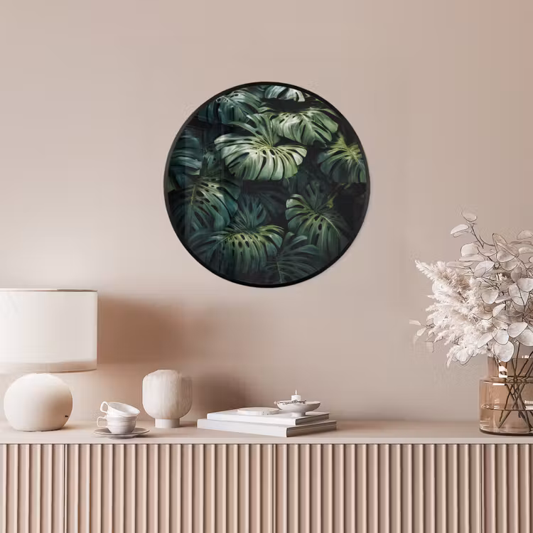 Ronde fotolijst - Plant - Monstera - Lichtinval — 5