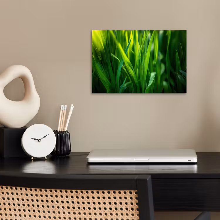 Poster – Grassprieten - Lichtinval - Groen — 2