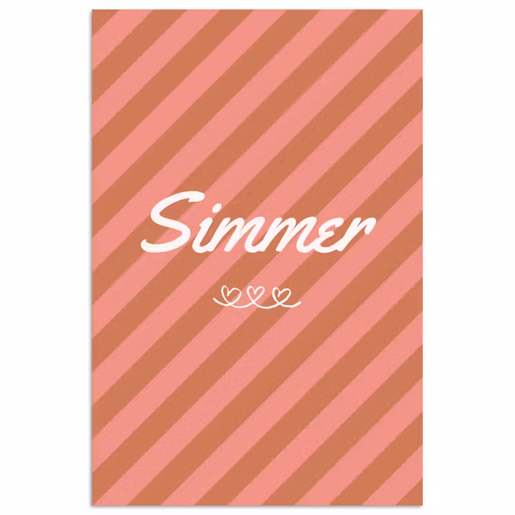 Poster – Simmer