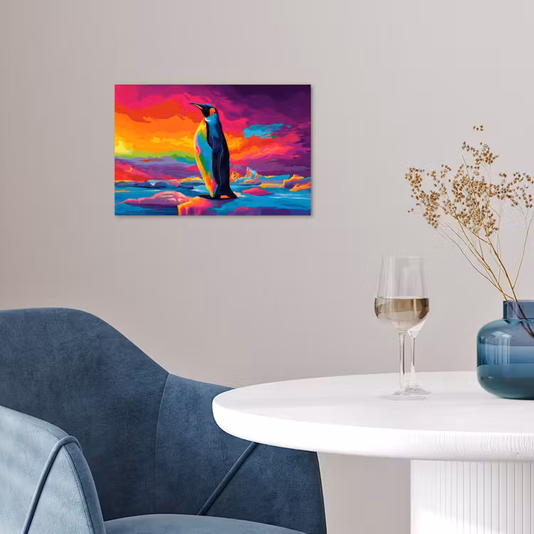 Poster – Ijsschots - Pinguïn - Abstract - Lucht — 4