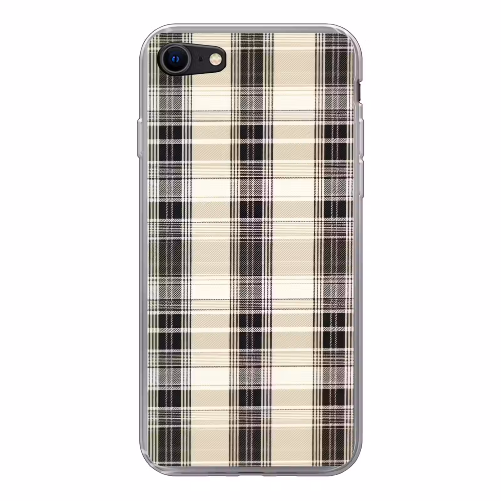Klassiek geruit patroon in beige — 1