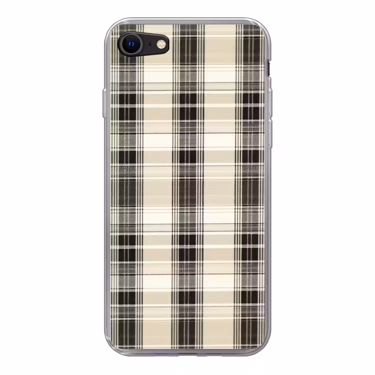 Klassiek geruit patroon in beige — 1