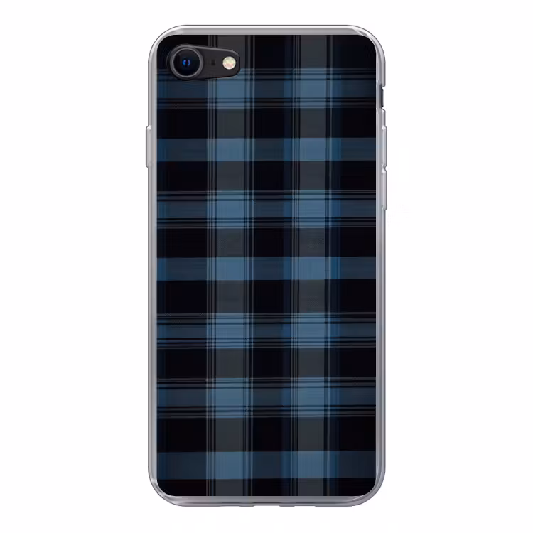 Klassiek geruit patroon in blauw tinten — 1