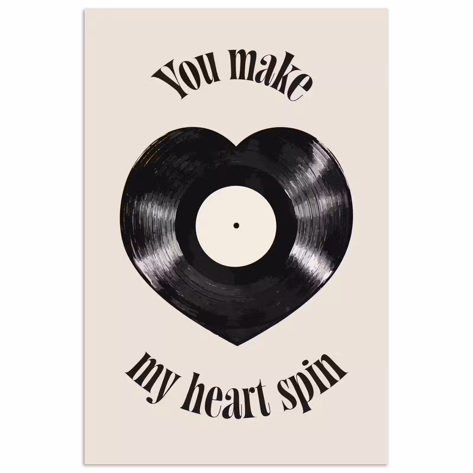 Poster – Love - Muziek - Quote — 1