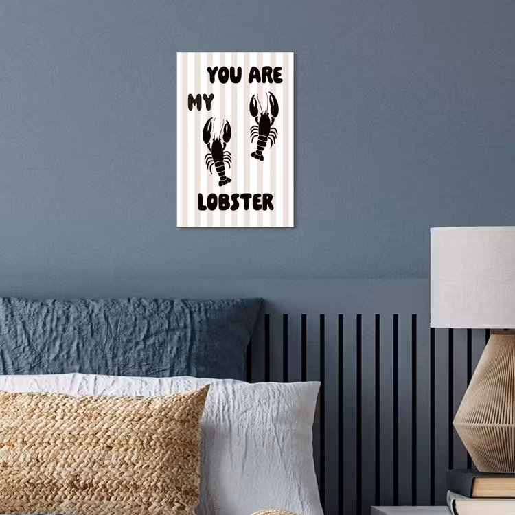 Poster – Lobster - Beige - Minimalistisch — 3