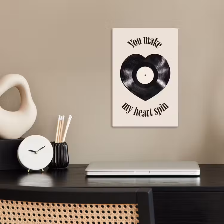 Poster – Love - Muziek - Quote — 2