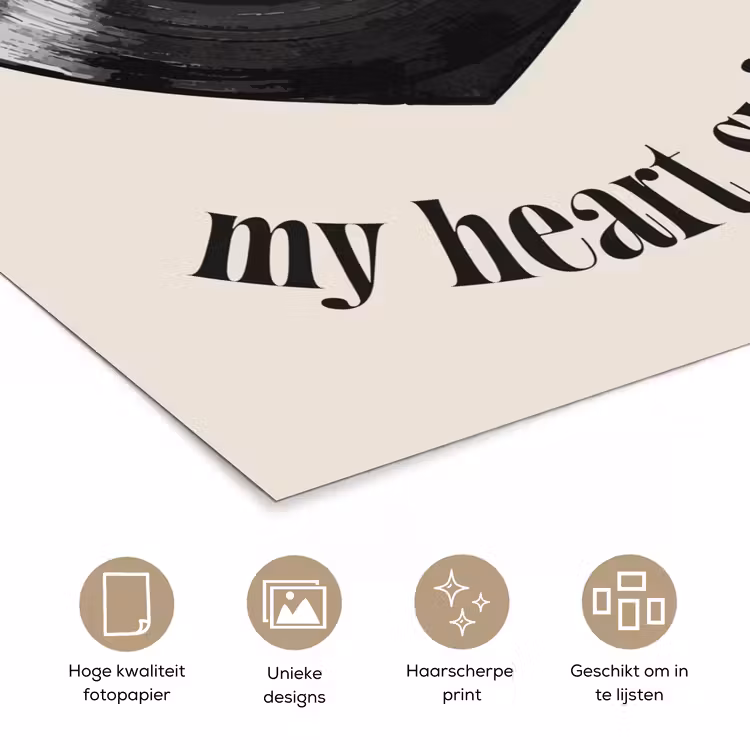 Poster – Love - Muziek - Quote — 5