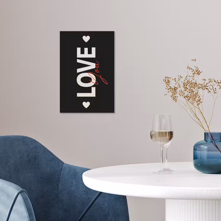 Poster – Love - Rood - Valentijn — 4