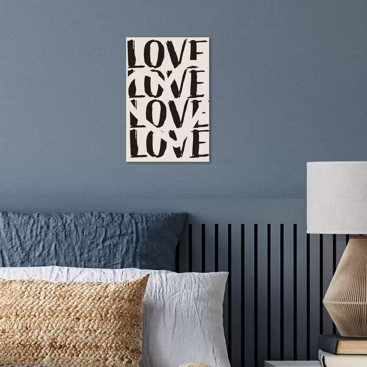 Poster – Love - Hart - Beige — 3