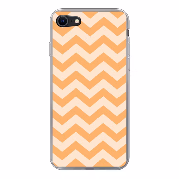 Zigzag patroon in oranje — 1