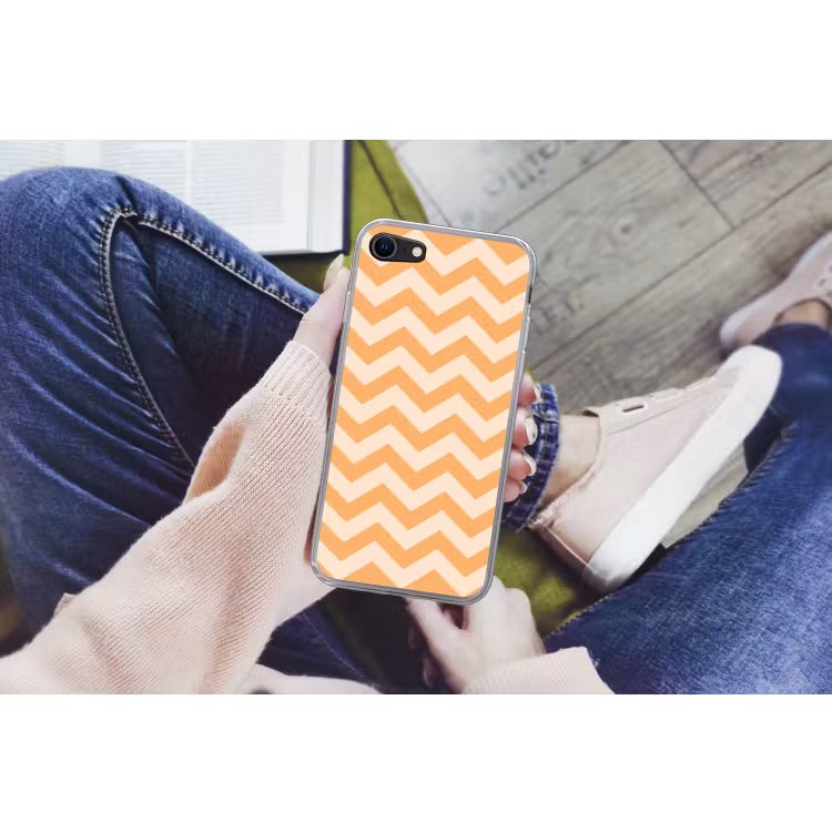 Zigzag patroon in oranje — 4