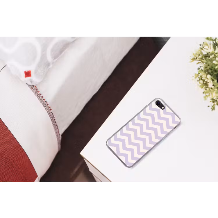 Zigzag patroon in paars en wit — 3