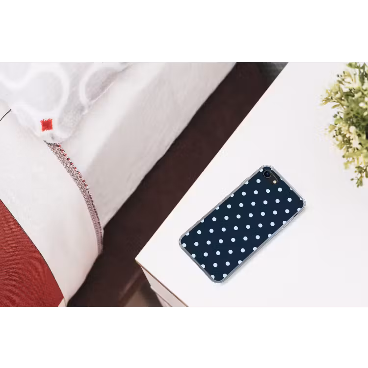 Blauw stippen patroon — 3