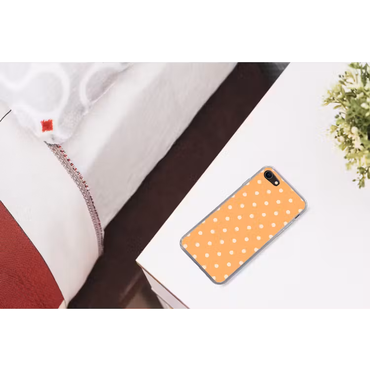 Oranje stippen patroon — 3
