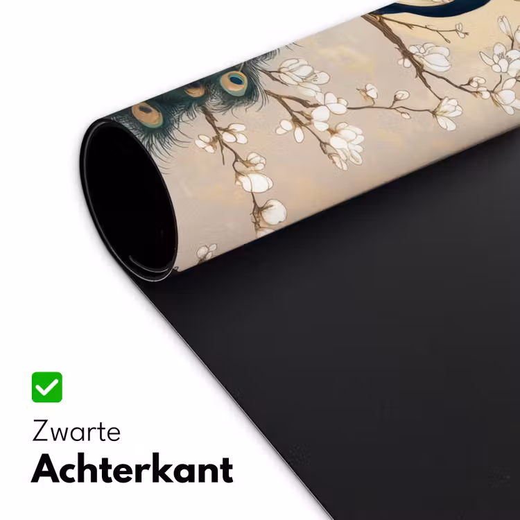 Bureau onderlegger - Pauw - Tak - Bloemen — 4