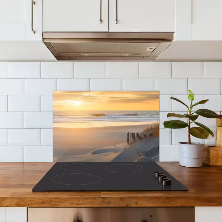 Spatscherm keuken - Strand - Duinen - Zonsondergang — 5