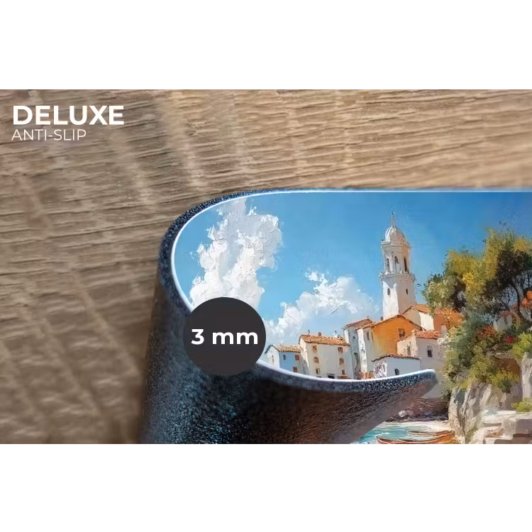 Placemat - 6 stuks - Boten - Rotsen - Zee - Zon — 4