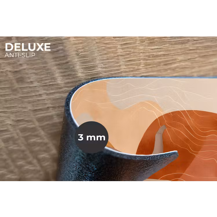 Placemat - 6 stuks - Olifanten - Oranje - Abstract — 4