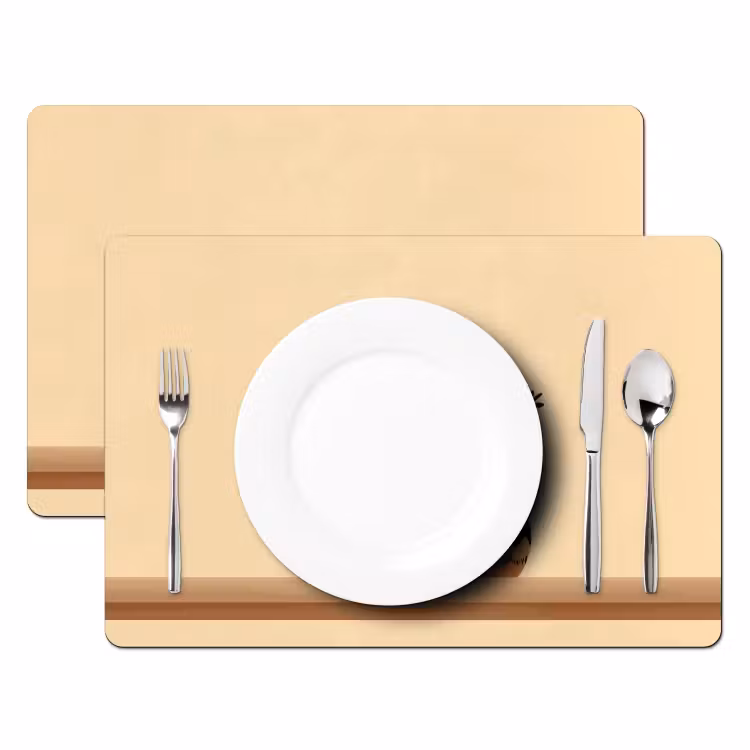 Placemat - 6 stuks - Vazen - Bloemen - Bladeren - Minimalistisch — 2