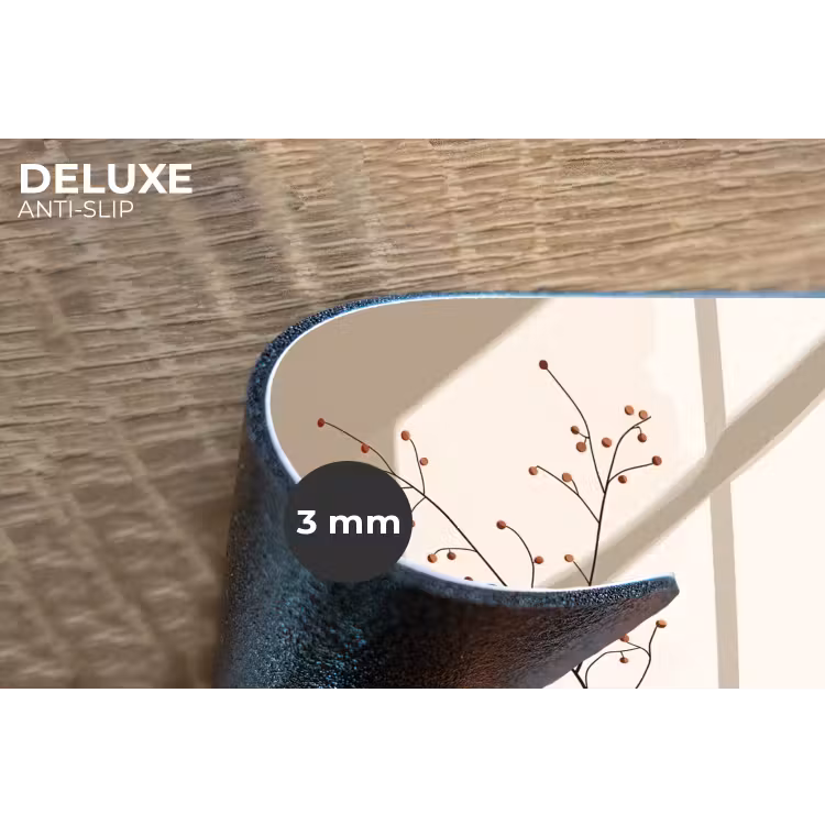 Placemat - 6 stuks - Vaas - Takken - Bessen - Minimalistisch — 4