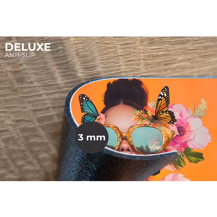 Placemat - 6 stuks - Vlinders - Vrouw - Zonnebril - Kleurrijk — 4