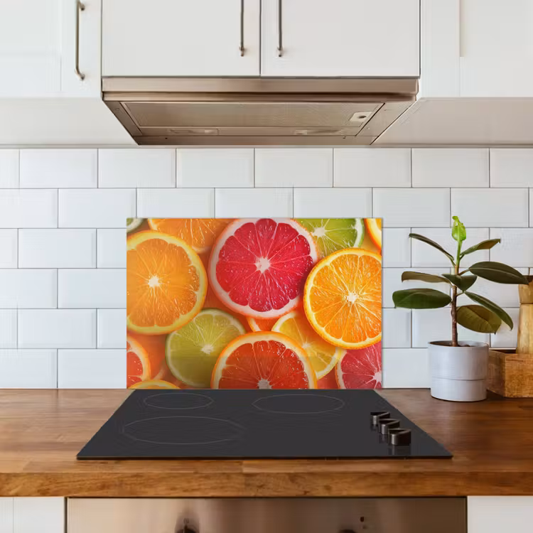 Spatscherm keuken - Fruit - Kleurrijk - Close up — 6