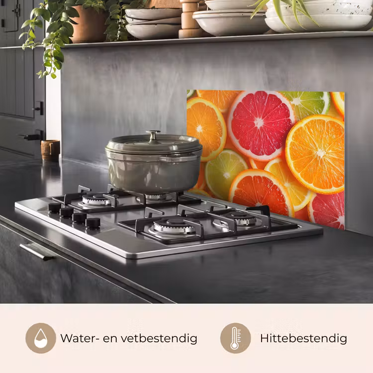 Spatscherm keuken - Fruit - Kleurrijk - Close up — 7