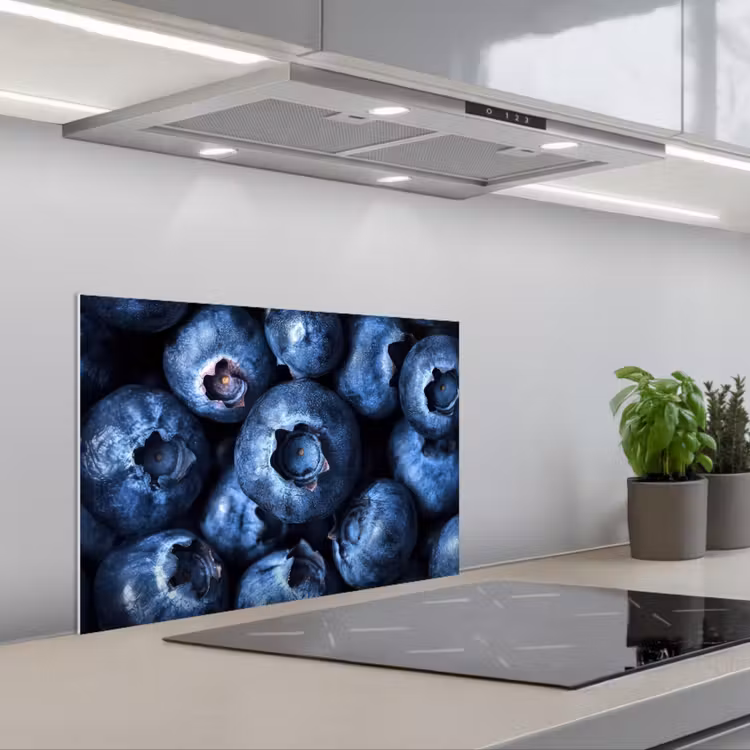 Spatscherm keuken - Bessen - Blauw - Fruit — 5