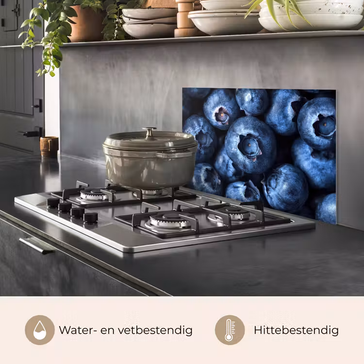 Spatscherm keuken - Bessen - Blauw - Fruit — 7