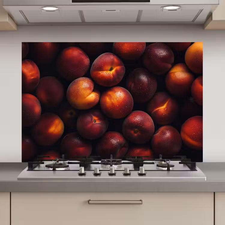 Spatscherm keuken - Fruit - Close up - Nectarines — 1