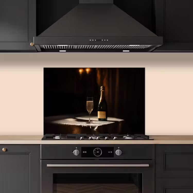 Spatscherm keuken - Prosecco - Bubbels - Sfeervol - Drank — 2