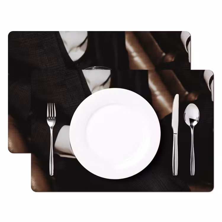 Placemat - 6 stuks - Hartje - Cocktail - Espresso Martini - Hand — 2